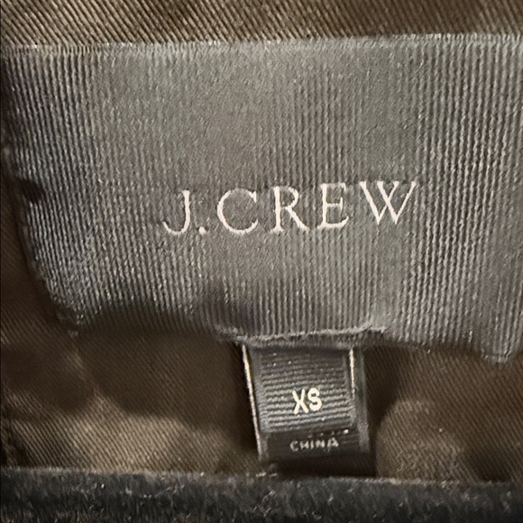 J. Crew Downtown Field Utility Chore Barn Jacket Wax Coated Army Green XS - Picture 7 of 7